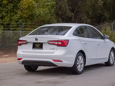 2023 MG 5 Comfort 4 Cylinders Engine GCC Specs White Grey FWD