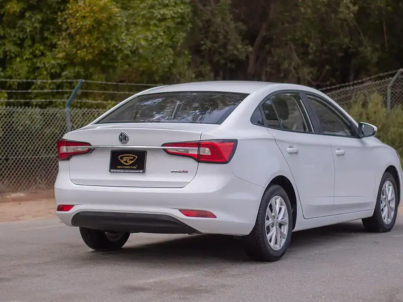 2023 MG 5 Comfort 4 Cylinders Engine GCC Specs White Grey FWD