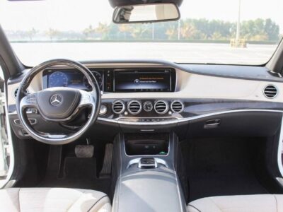 Mercedes-Benz S 550 Mercedes Benz S550 2016 White Beige