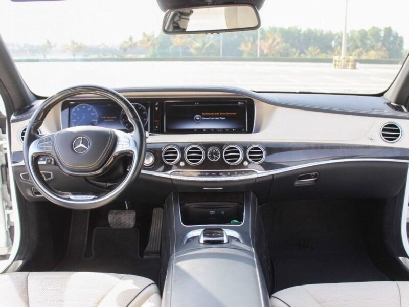 Mercedes-Benz S 550 Mercedes Benz S550 2016 White Beige