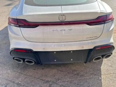 2024 MG MG7 1.5-liter turbocharged 4-cylinder Engine White