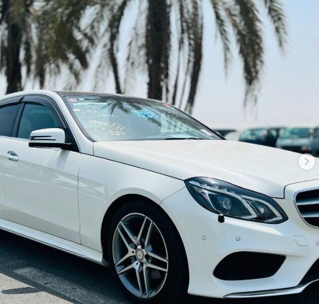 2015 MERCEDES BENZ E300 2.1L turbocharged 4-cylinder engine White Black