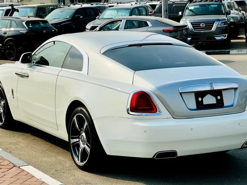 2015 Rolls-Royce Wraith Standard Coupe 12 Cylinders Engine White Black