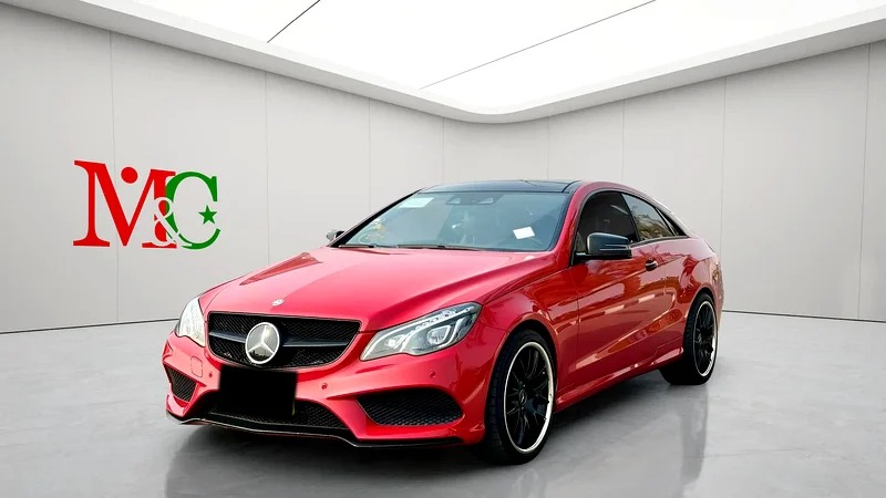 2014 Mercedes-Benz E-Class E 350 AMG Body Kit CLEAN CAR Red Black