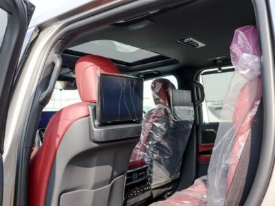 2025 Lexus LX 600 Signature 3.5 litre 6 Cylinder Engine Silver Red