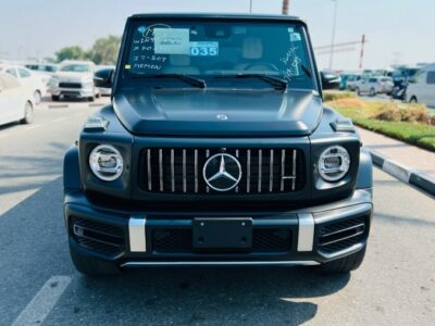 2021 MERCEDES BENZ G63 4.0L V8 Biturbo Black-White CHASSIS GUARANTEE