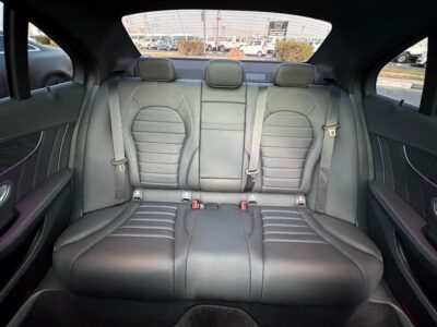 2019 Mercedes-Benz C-Class C43 AMG 6 Cylinder Engine White Black