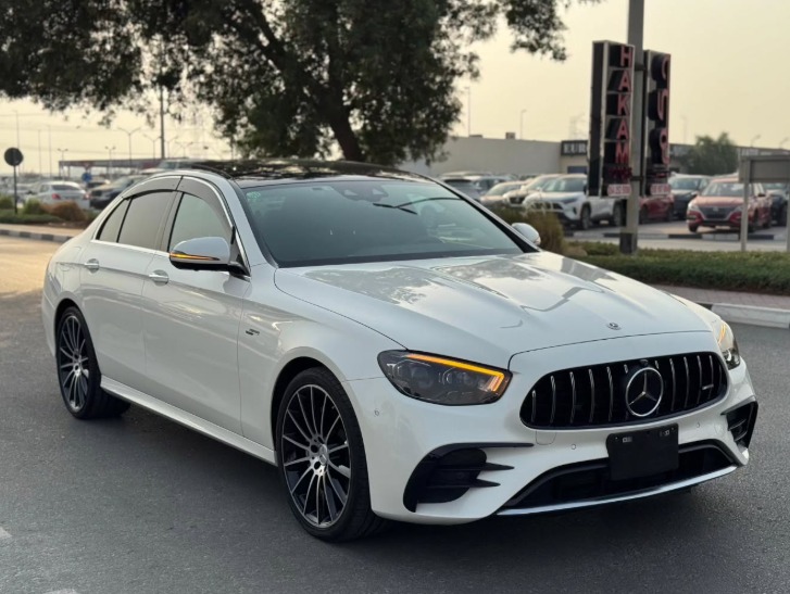2023 MERCEDES BENZ E53 AMG V6 White AUCTION GRADE 4.5/B