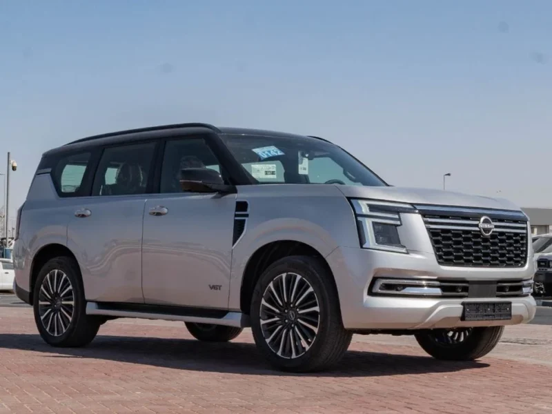 Nissan Patrol 2026 Nissan Patrol LE Platinum 3.5L AT Petrol Silver Red