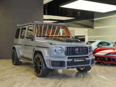 2019 Mercedes-AMG G 63 Brabus G800 4.0L V8 Bi-Turbo Grey Orange