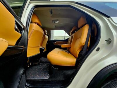 2018 Toyota Fortuner EXR V4 2.7L NEW SHAPE White Tan GCC Specs