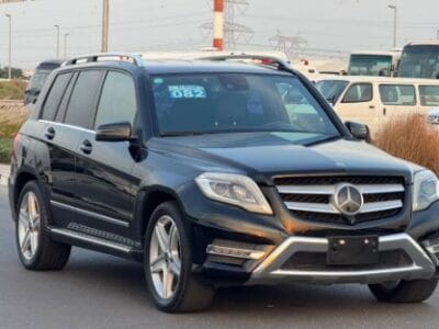 2015 MERCEDES-BENZ GLK350 V6 AUCTION GRADE 4.5/B Black