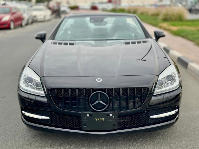 2012 Mercedes-Benz SLK 350 3.5L V6 Engine Black RWD