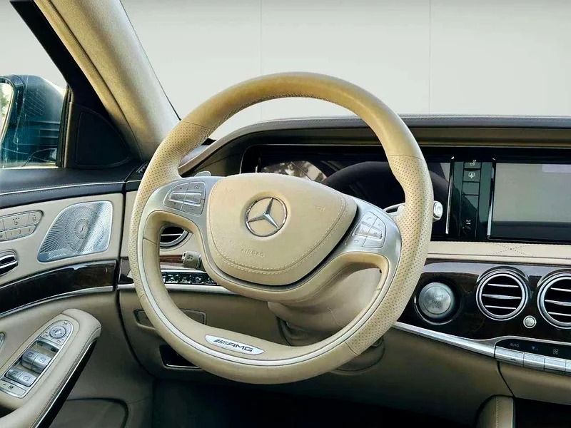 2014 Mercedes-Benz S-Class S 63 AMG UPER CLEAN CAR Silver Beige