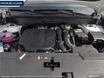 Hyundai Santa Fe NEW 2024 Hyundai 2.5T Luxury AWD 7-Pass White Black