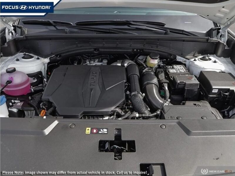 Hyundai Santa Fe NEW 2024 Hyundai 2.5T Luxury AWD 7-Pass White Black