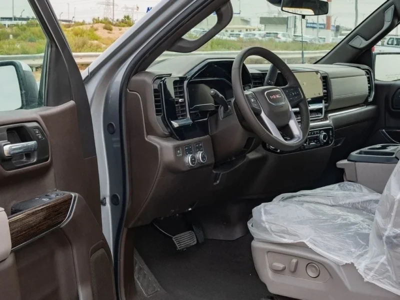 GMC Sierra 2025 GMC Sierra SLE V8 5.3L AT Petrol Single Cab Grey Beige