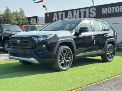 2025 Toyota RAV 4 2.5L 4 Cylinder Engine Black White Adventure GCC