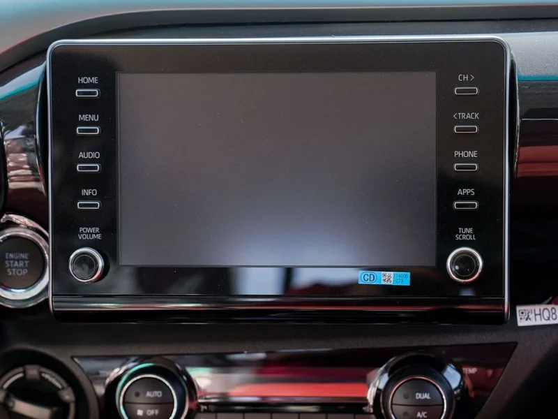 2025 Toyota Hilux GLX S 4 Cylinder Engine White Burgundy GCC