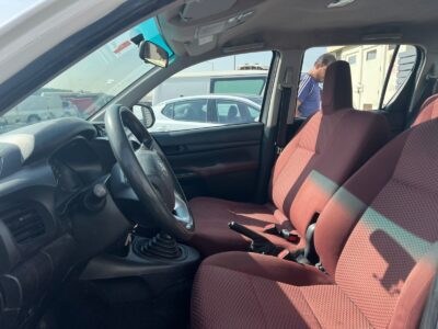 2021 Toyota Hilux 4X2 Manual GCC Specifications White Red