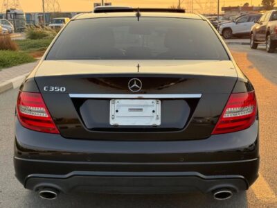 2012 MERCEDES BENZ C350 V6 AUCTION GRADE 4/B Black