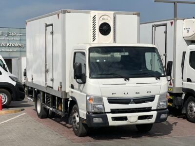 2022 Mitsubishi Canter Chiller Box Manual GCC Specs White Black