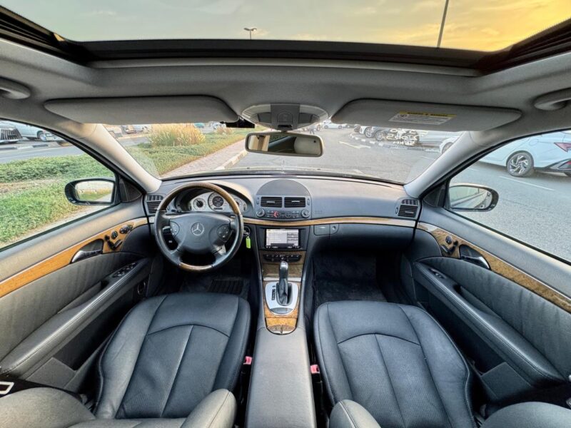 2005 Mercedes-Benz E 320 3.2 Liters V6 Engine Black