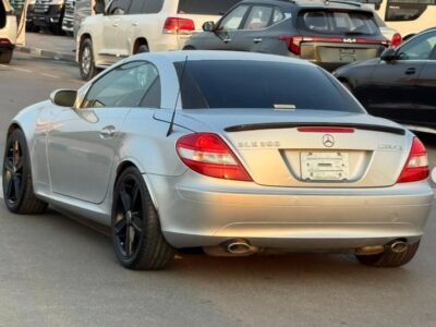 2005 MERCEDES BENZ SLK 350 V6 AUCTION GRADE 4/B Silver Black