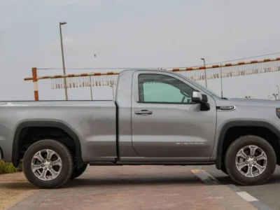 GMC Sierra 2025 GMC Sierra SLE V8 5.3L AT Petrol Single Cab Grey Beige