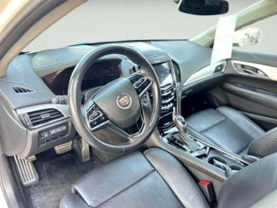 2014 Cadillac ATS 2.0T Premium Luxury CLEAN CAR White Black Sedan