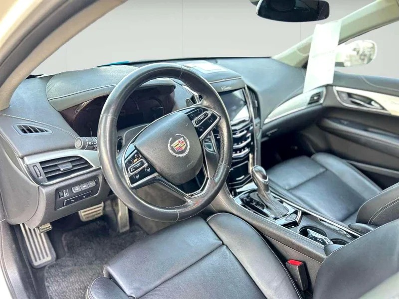 2014 Cadillac ATS 2.0T Premium Luxury CLEAN CAR White Black Sedan