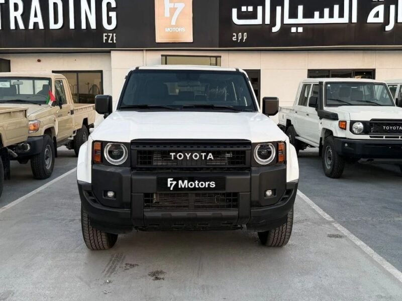 Toyota Prado Toyota Land Cruiser Prado 2025 2.4L 4WD White Black
