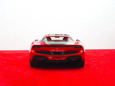 2025 Ferrari 296 GTS Ferrari GTS 296 Spider Hybrid Automatic Red Black