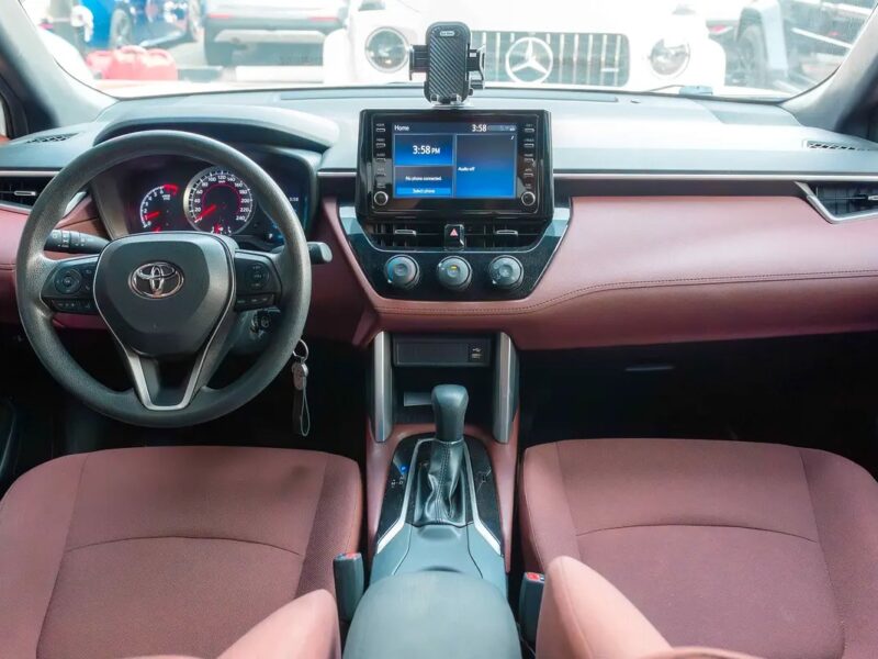 2023 Toyota Corolla Cross XL 4 Cylinder Economic Engine White Brown