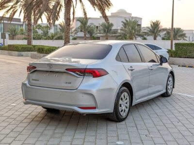 2021 Toyota Corolla XLI 4 Cylinder Engine GCC Specs Silver Grey