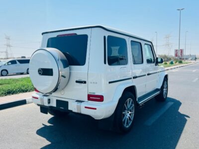 2021 MERCEDES BENZ G 63 White-Beige FULL OPTION