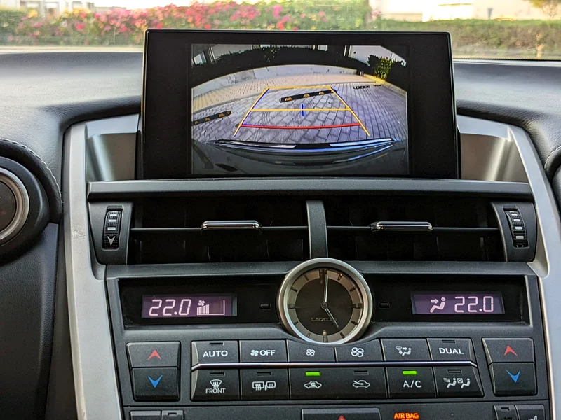 2017 Lexus NX-Series NX 200t 4 Cylinders Engine Silver Black