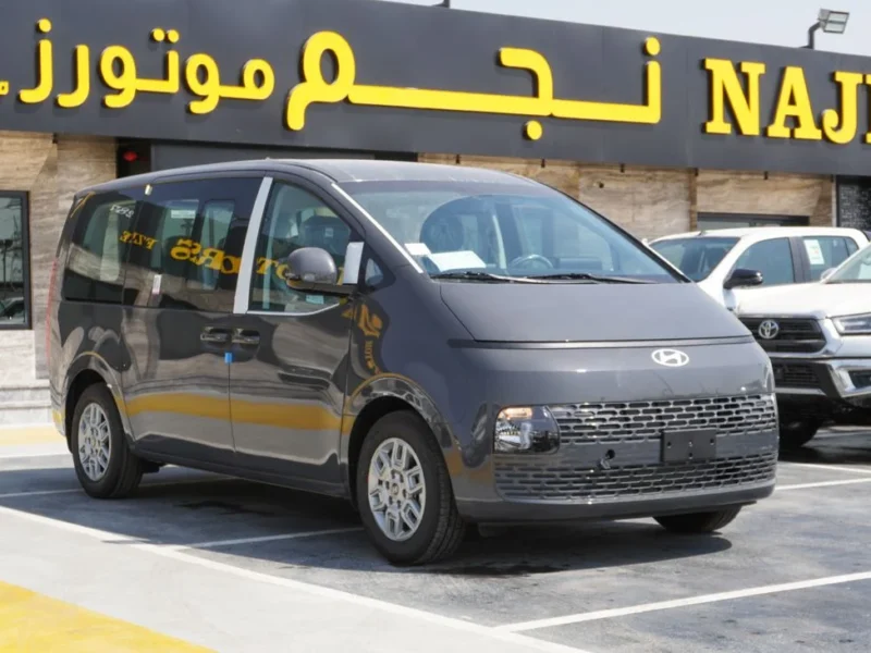 2025 Hyundai Staria 3.5 litre V6 Engine Petrol Grey Black Van