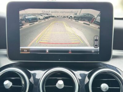 2017 Mercedes-Benz C 200 Turbocharged 16-valve Inline 4-cylinder Silver Black