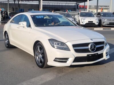 2014 Mercedes-Benz CLS 350 3.5L V6 Engine White Beige
