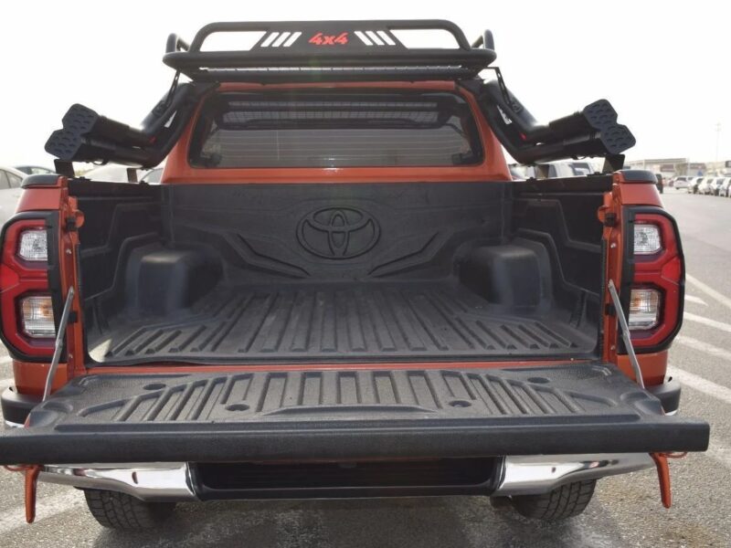 2024 Toyota Hilux S GLX 2.8L AWD AT Diesel Right Hand Drive Orange Black