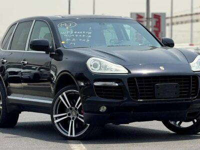 2009 Porsche Cayenne Turbo 8 Cylinder Engine Neat & Clean Car Black Brown