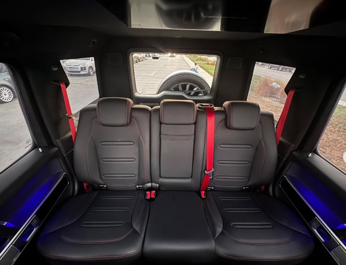 2020 Black MERCEDES BENZ G 550 AMG V8 AUCTION GRADE 4.5/A