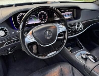 2015 MERCEDES BENZ S550 V8 AUCTION GRADE 4/B