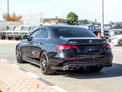 2021 Mercedes-Benz E-Class AMG E 63 S 8 Cylinder Auction Grade 4.5 Black