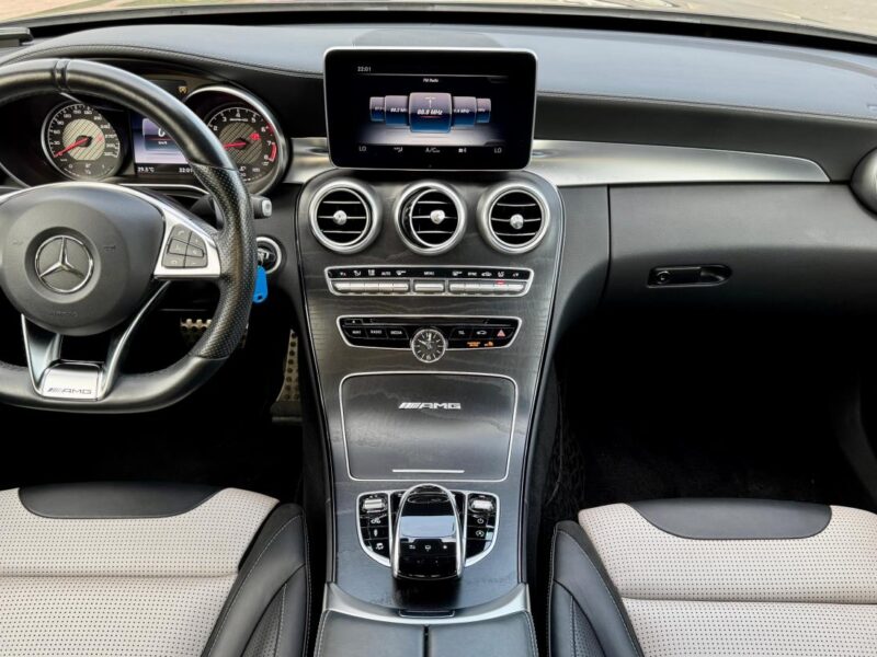 Black MERCEDES-Benz c 63 BLACK 2016 A/T Petrol