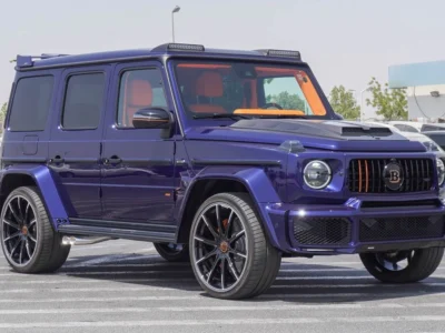 2024 Mercedes-AMG G 63 BRABUS 800 8 Cylinders Engine Blue Orange
