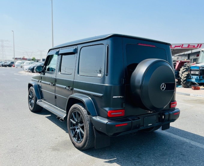 2019 MERCEDES BENZ G 63 Matte Black-Beige FULL OPTION