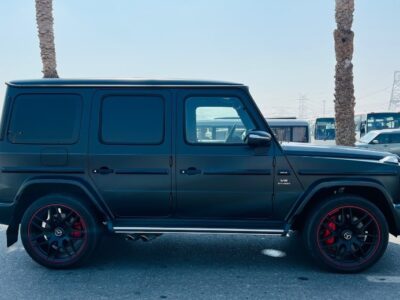 2021 MERCEDES BENZ G63 4.0L V8 Biturbo Black-White CHASSIS GUARANTEE