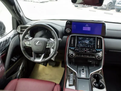 2025 LEXUS 700h 3.5L TWIN TURBO V6 TURBO SPORT Hybrid GCC Black Red